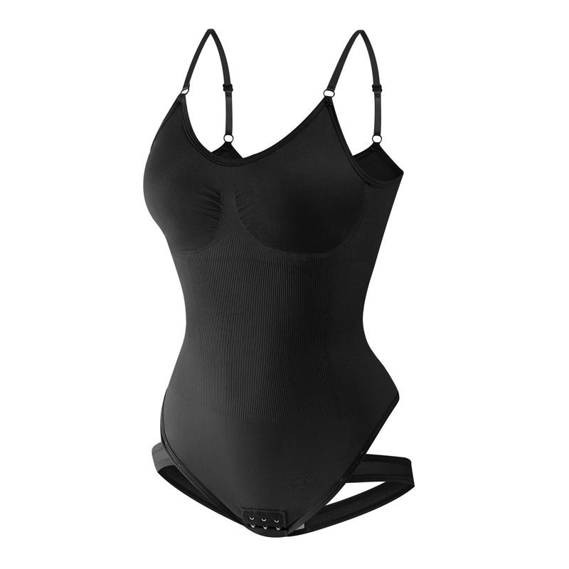 RenMou Høy Kvalitet T-skjorte Midje Onesie Shapewear Plus Size Hel Korsett Sømløs Eksklusivt Leverandør_voghion.com