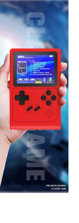 New Game Console GB300 HD 6000 Portable Nostalgic Arcade Cheap Handheld Device_voghion.com