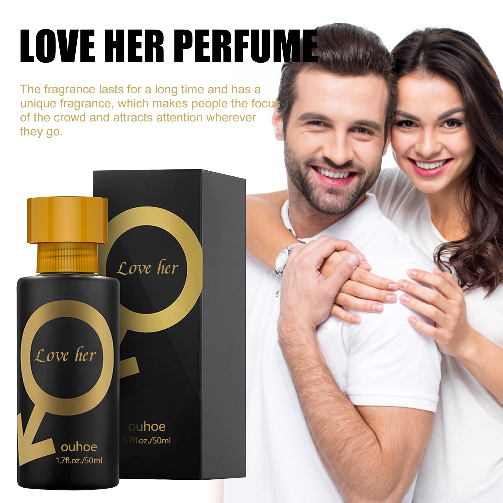 OUHOE Charm Perfume, Natural And Fresh Niche Lasting Fragrance Portable Couple Dating Atmosphere Perfume_voghion.com