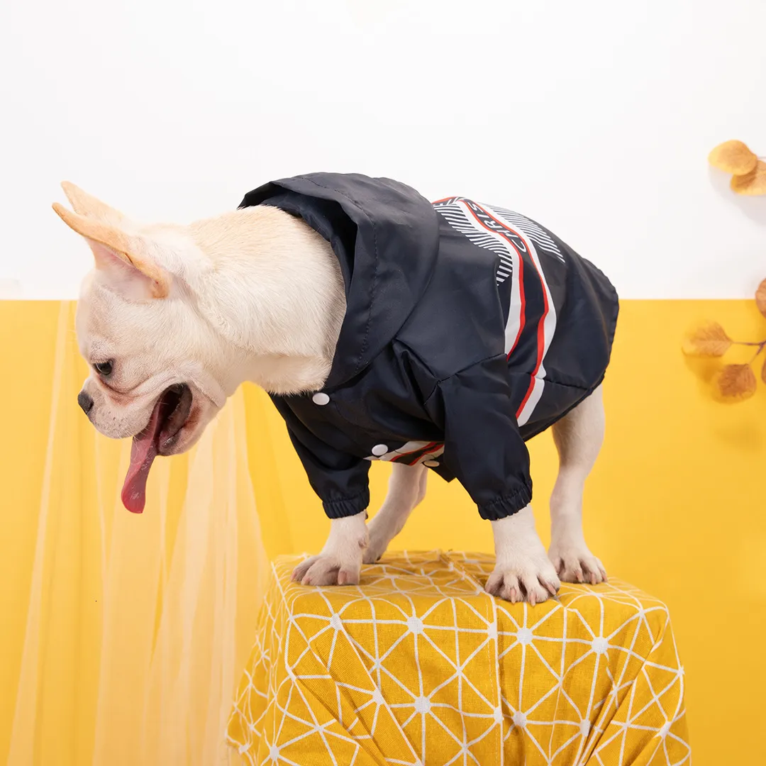 New Fashion Brand Dog Pet Designer Storm Protecție solară Coat Metodă Îmbrăcăminte cu ridicata_voghion.com