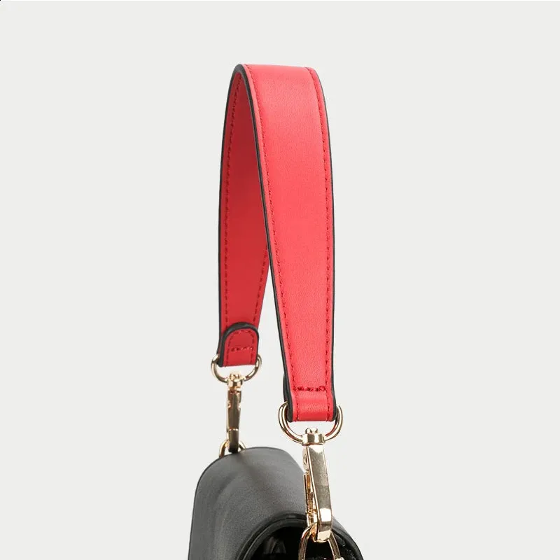 100% Genuine Leather Handbags Handles For Handbag Short Purse Strap Golden Buckle Replacement Bag Belt Band 240729_voghion.com