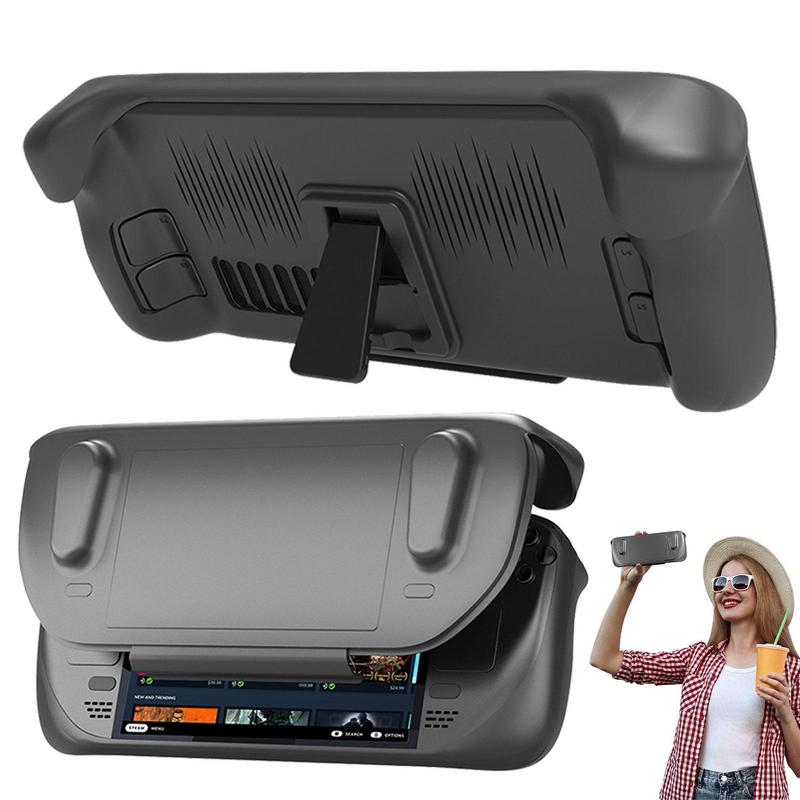 Para Steam Deck Game Console Shell Game Console Acessórios Para Steam Deck Console TPU Case Silicone Capa À Prova De Choque_voghion.com