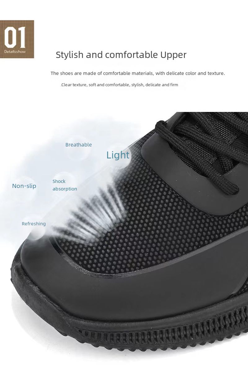 [Preferred] 8109 New Comfortable Breathable Flying Mesh Soft Sole High Quality Trendy Men's Shoes_voghion.com