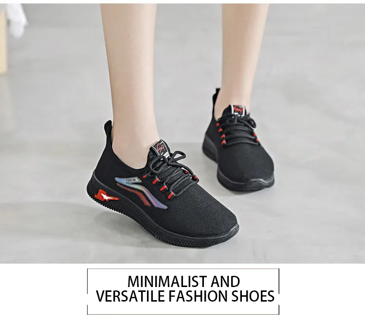 Breathable Running Shoes For Men And Women Versatile Mesh Trainers_voghion.com