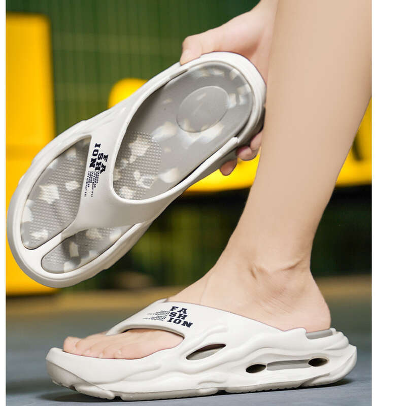 Tongs confortables et tendance pour hommes, sandales d'extérieur antidérapantes_voghion.com