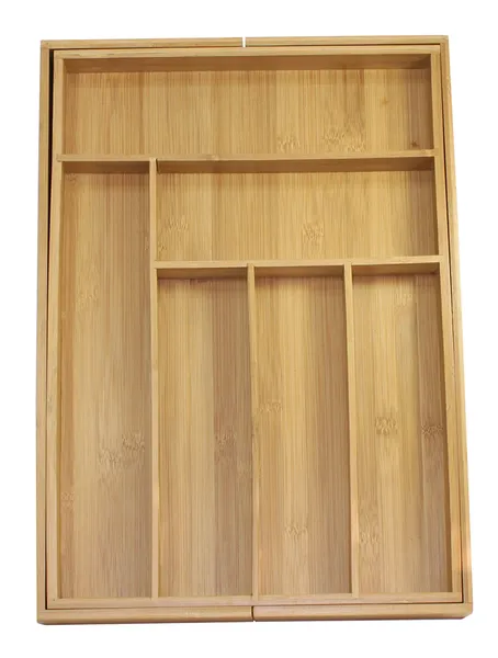 Oceanstar 5 Piece Bamboo Expandable Drawer Utensil Organizer Set_voghion.com