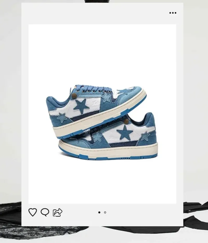 Modische Basketball-Sneakers: bequeme Casual-Sportschuhe mit weichen Sohlen_voghion.com