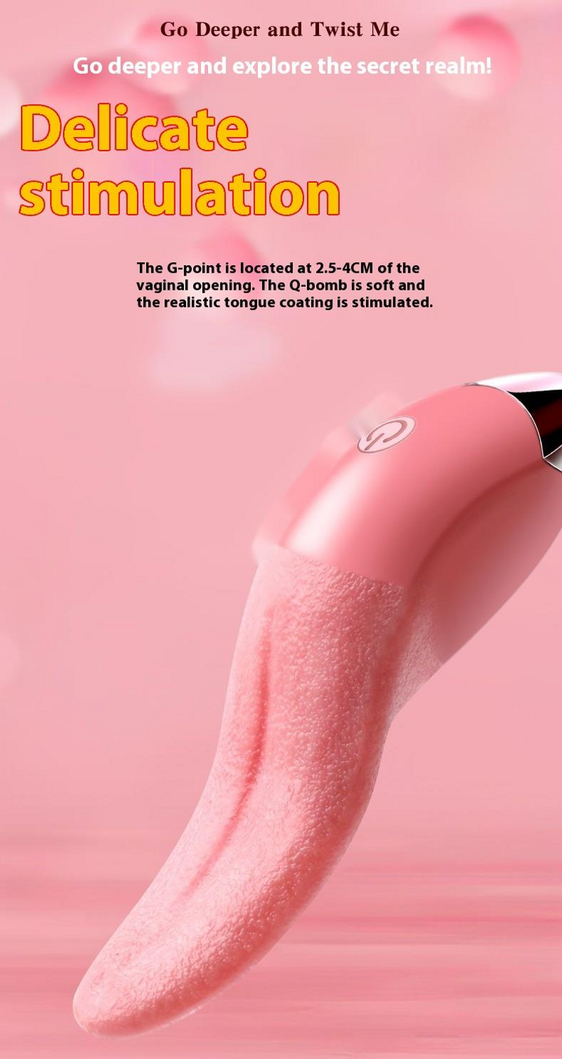 Sexspielzeug für Erwachsene, weibliche Simulationszunge, Masturbation, Lecken, Yin-Vibration, Heizspielzeug, G-Punkt-Orgasmus-Artefakt_voghion.com