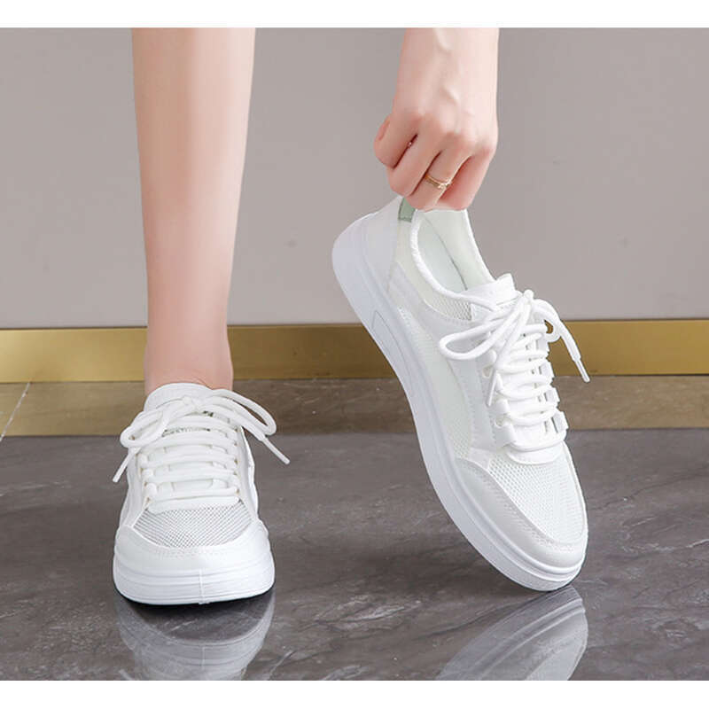Impression Net Batch Summer Hollow Single Student Casual Shoes_voghion.com