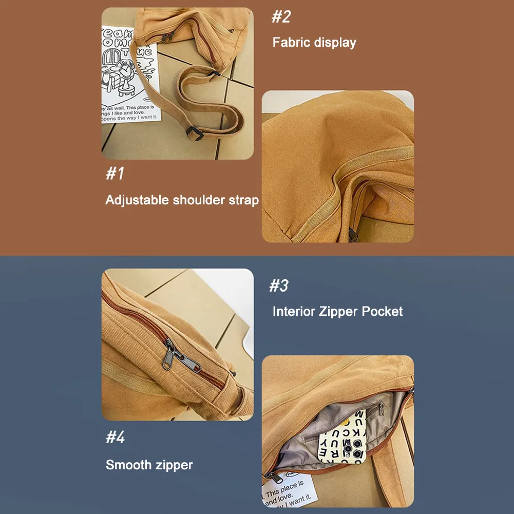 Borsa da viaggio in tela da donna, con colori a contrasto, alla moda, grande capacità, semplice, con spallacci regolabili, portatile per i viaggi_voghion.com