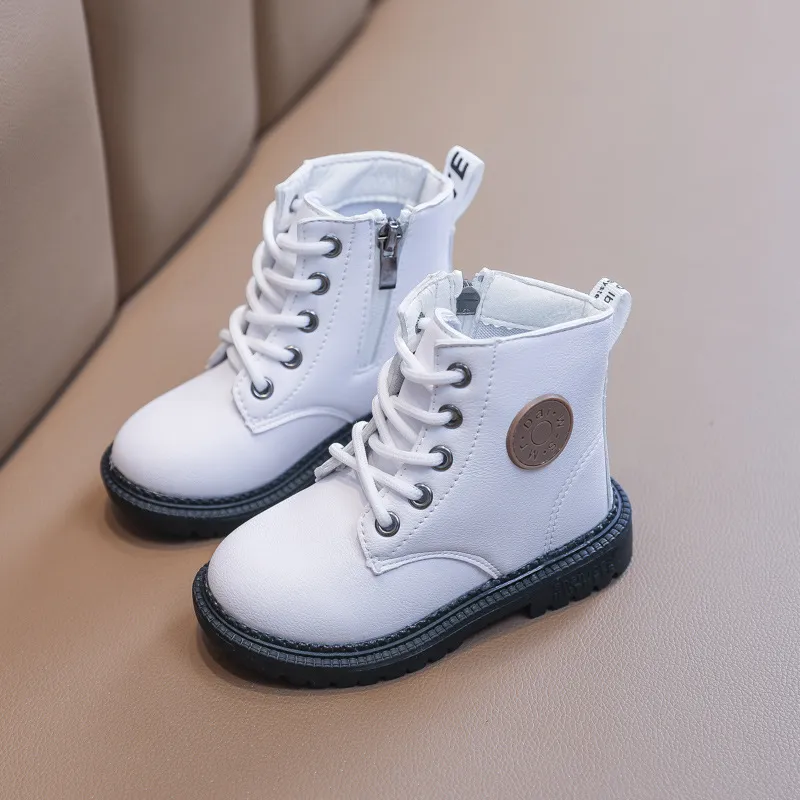 Kids Fashion Casual Toddler Boys Girls Autumn Winter Leather Littlesprouts Boots Children Running Sport Snow Shoes Sizes_voghion.com