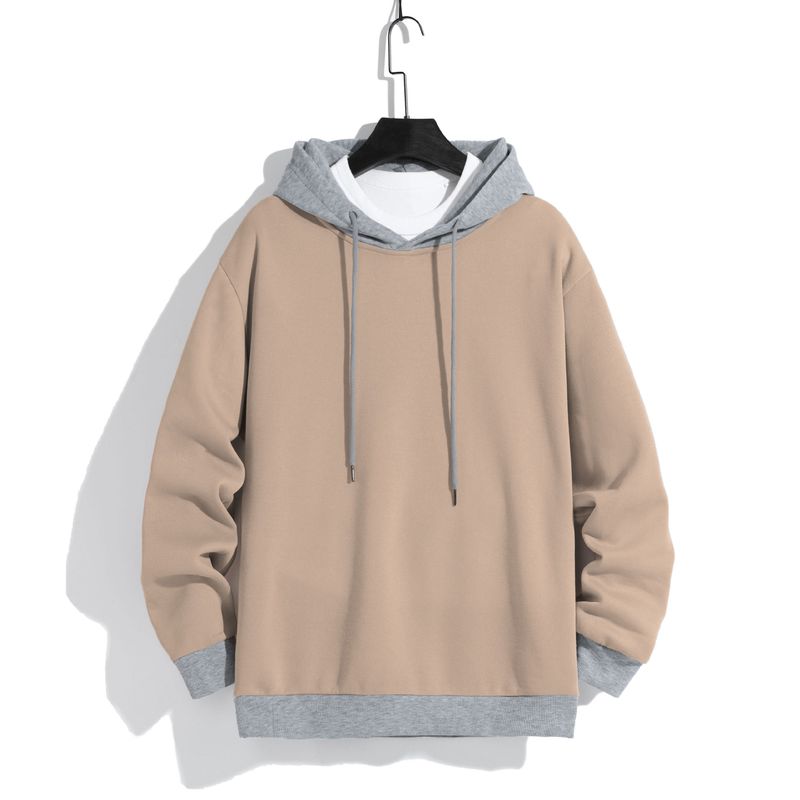 Neue modische Kapuzenpullo für Herren im Frühling und Herbst, westlichter Freizeitsport, altersreduzierender_voghion.com