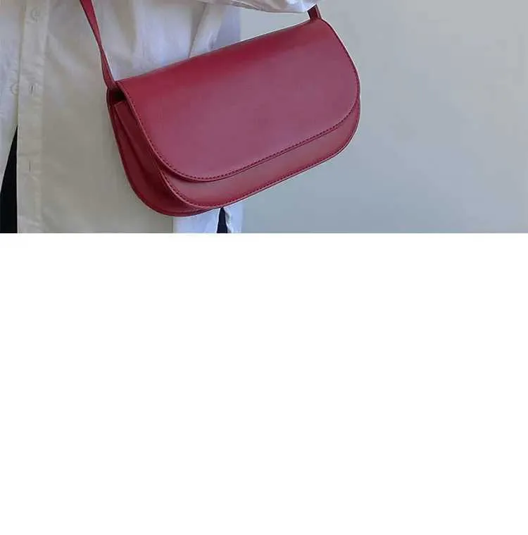 pour les femmes tendance 2024 nouveau sac à bandoulière simple rouge vin sacs à bandoulière polyvalents sacs à main de mariée de créateur C241104_voghion.com