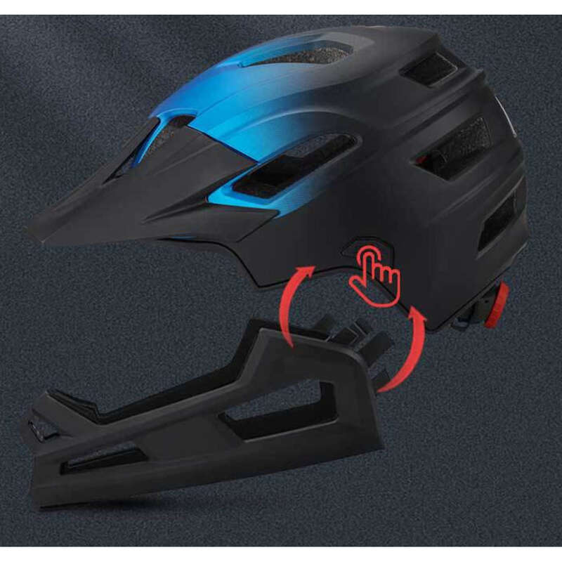 New Road Bike Off Road Outdoor Mountain Forest Speed Descent Competition Riding Adult Full Helmet_voghion.com