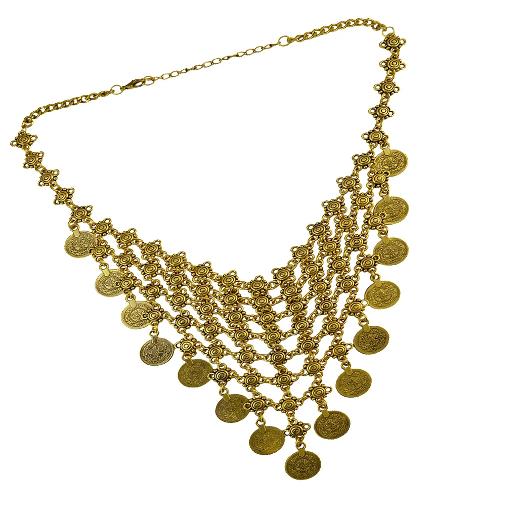 Collane con ciondolo Collana con nappa da donna Stile bohémien Gioiello pendente al collo Choker_voghion.com