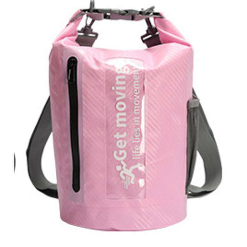 Carbon Fiber Hand-held Bucket Waterproof Beach Drifting Swimming Bag, Outdoor Backpack_voghion.com