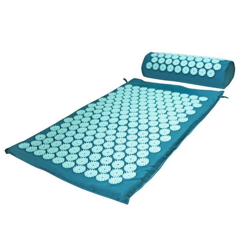 Yoga Akupunkt Massage Lotus Svamp Akupunkturmåtte Sæt_voghion.com
