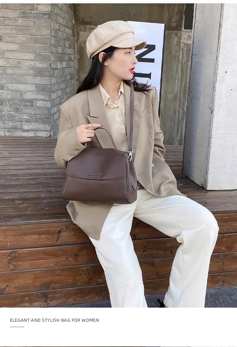 Neue echte Lederschulter 2023 Hohe Qualität Casual Totes Damen Menger Bag Handtaschen Frauen Taschen Designer 67DL #_voghion.com