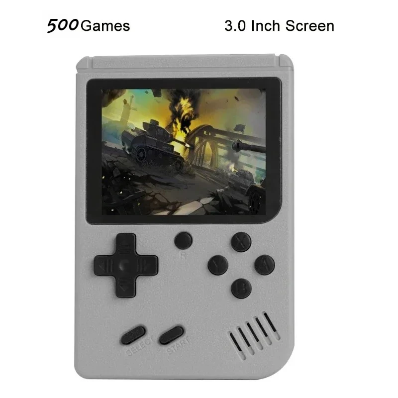 Console de jeux portable rétro avec 500 jeux classiques intégrés_voghion.com