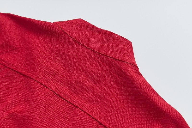 Men's Clothing  shirt solid color men's foreign trade men's summer men's cotton and linen casual shirt half placket stand collar new_voghion.com