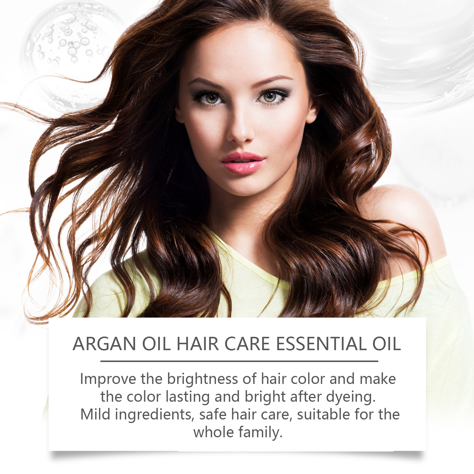 EELHOE Argan Oil Moisturizing Hair Care Set, Nourishing And Treating Dry Hair Smooth And Glossy Essence_voghion.com