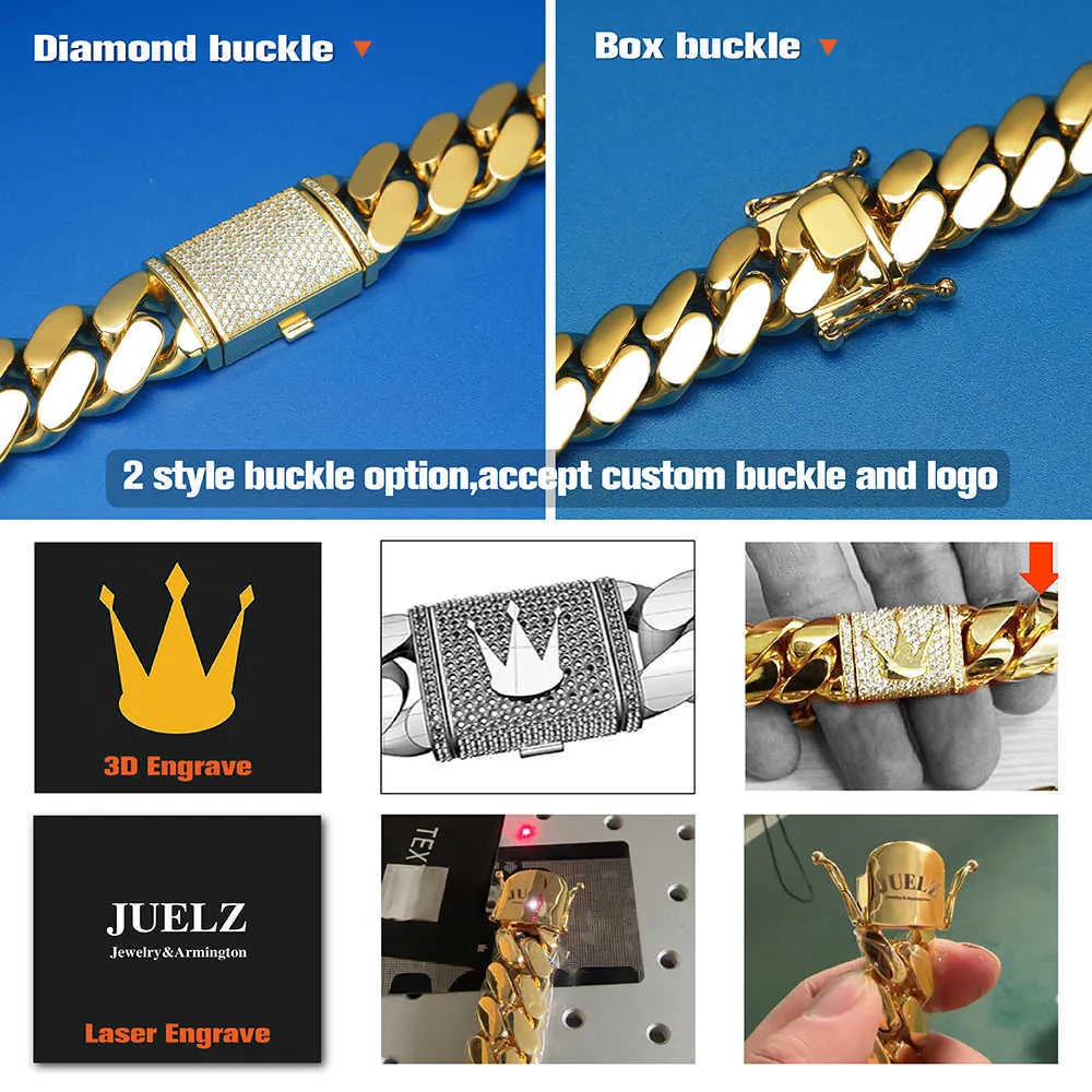 Choker Custom Link Gold 20Mm Miami Cuban Chain Necklace_voghion.com
