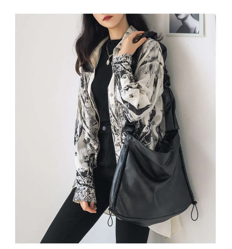 Nouveau sac fourre-tout à bandoulière plissé tendance pour campus universitaire_voghion.com