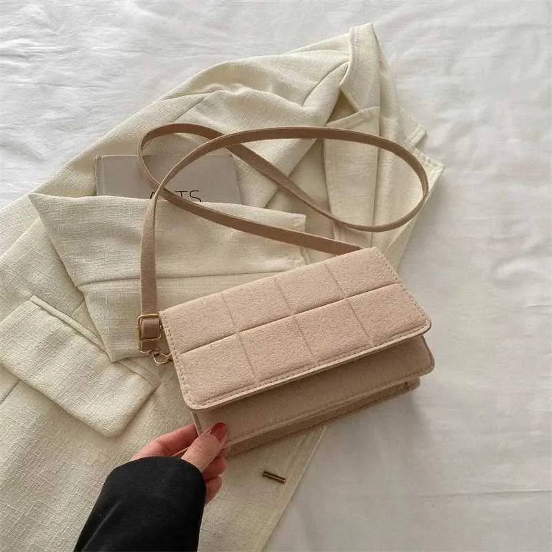 Women's Square Crossbody Bag, Large Capacity Shoulder Handbag_voghion.com
