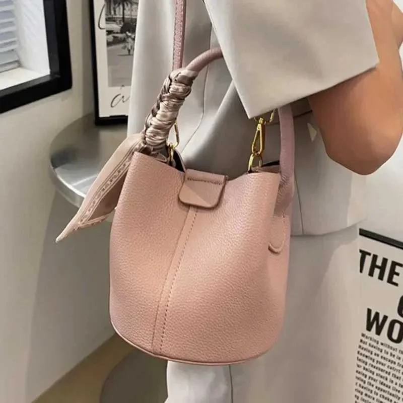 Axelremsväska för moderiktig handhållen hinkväska för kvinnor, designerväskor, handväskor och väskor, bolsos de mujerC241212_voghion.com