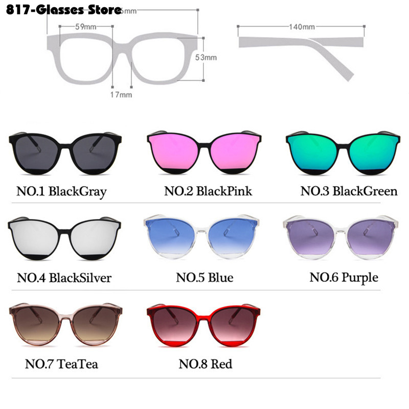 New Fashion Sunglasses Women Classic UV400 Eyewear Vintage Design Gafas De Sol Солнцезащитные Очки_voghion.com
