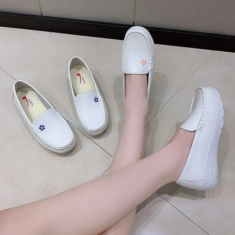 Ziekenhuis Nieuwe Verpleegster Vrouwen Zachte Zool Antislip Niet Vermoeide Voeten Ademend Medische Wedges Werk Vrije Tijd Comfortabel Klein_voghion.com