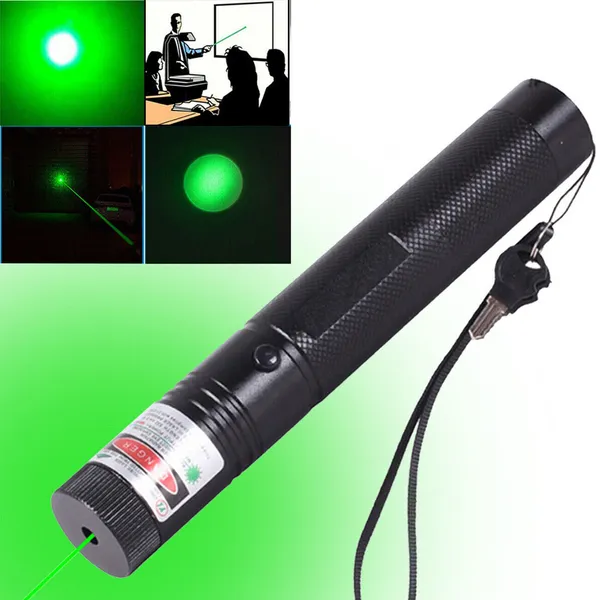 1MW Starker Grüner Laserpointer Outdoor USB Wiederaufladbar_voghion.com