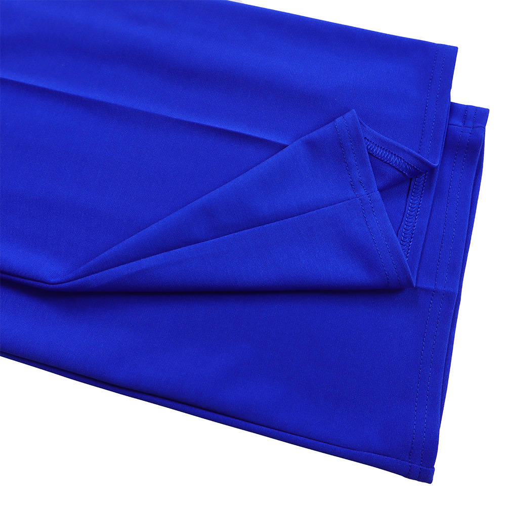 Damenmode OL-Set mat gerüschtem V-Ausschnëtt an Tops an Hosen aus zwee Deeler_voghion.com