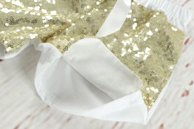 Mother&Kids Children's sequin shorts bow cotton close-fitting cotton boxers_voghion.com