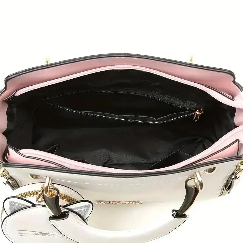 Borsa a mano alla moda per donna Borsa a tracolla da donna Borsa a tracolla a tracolla Borsa per gatti Shopping_voghion.com