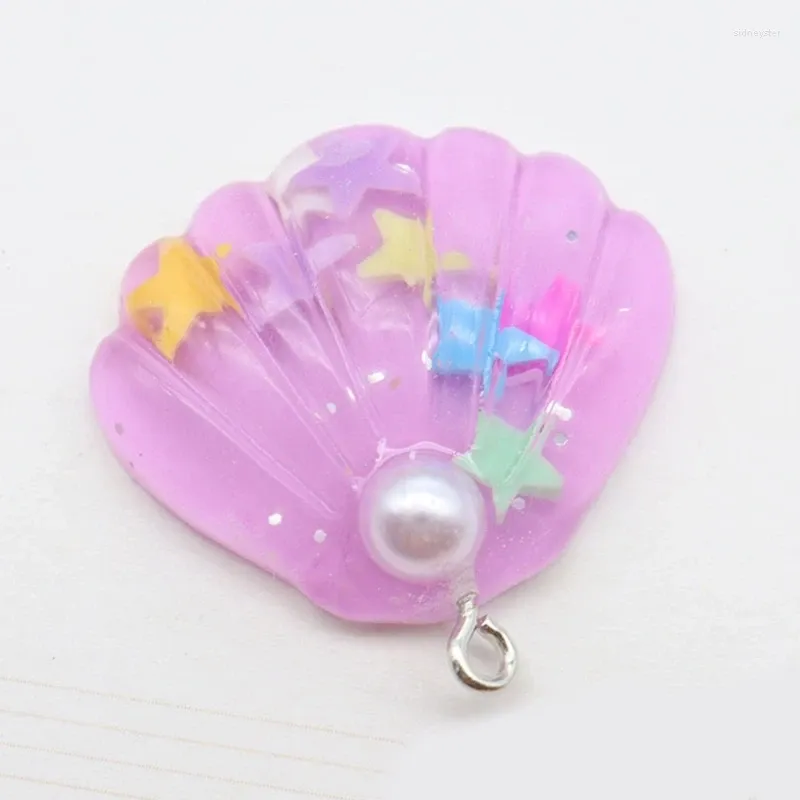 Pendant Necklaces Elegant Resin Woman Necklace Choker Simple Neck Chain With Shell Jewelry For Women_voghion.com