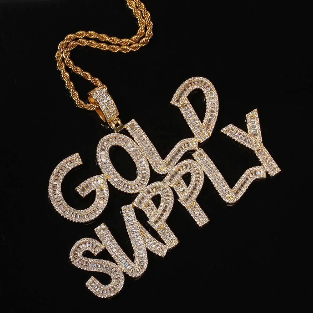 DIY Designer Hip Hop Letter Necklace Fashionable Dia Inlaid Ddiigital Splicing Sweater Chain Tcrendy Brand Unique_voghion.com