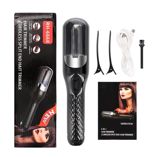 Automatic Hair Split End Trimmer Device For Damaged Hair Repair_voghion.com