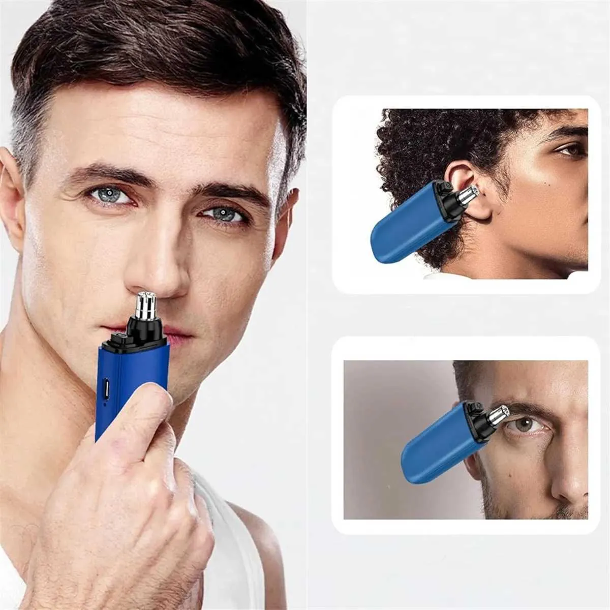 Rifinitore per naso 2 in 1 - Protezione antipolvere｜Ricaricabile｜EXJ241024_voghion.com