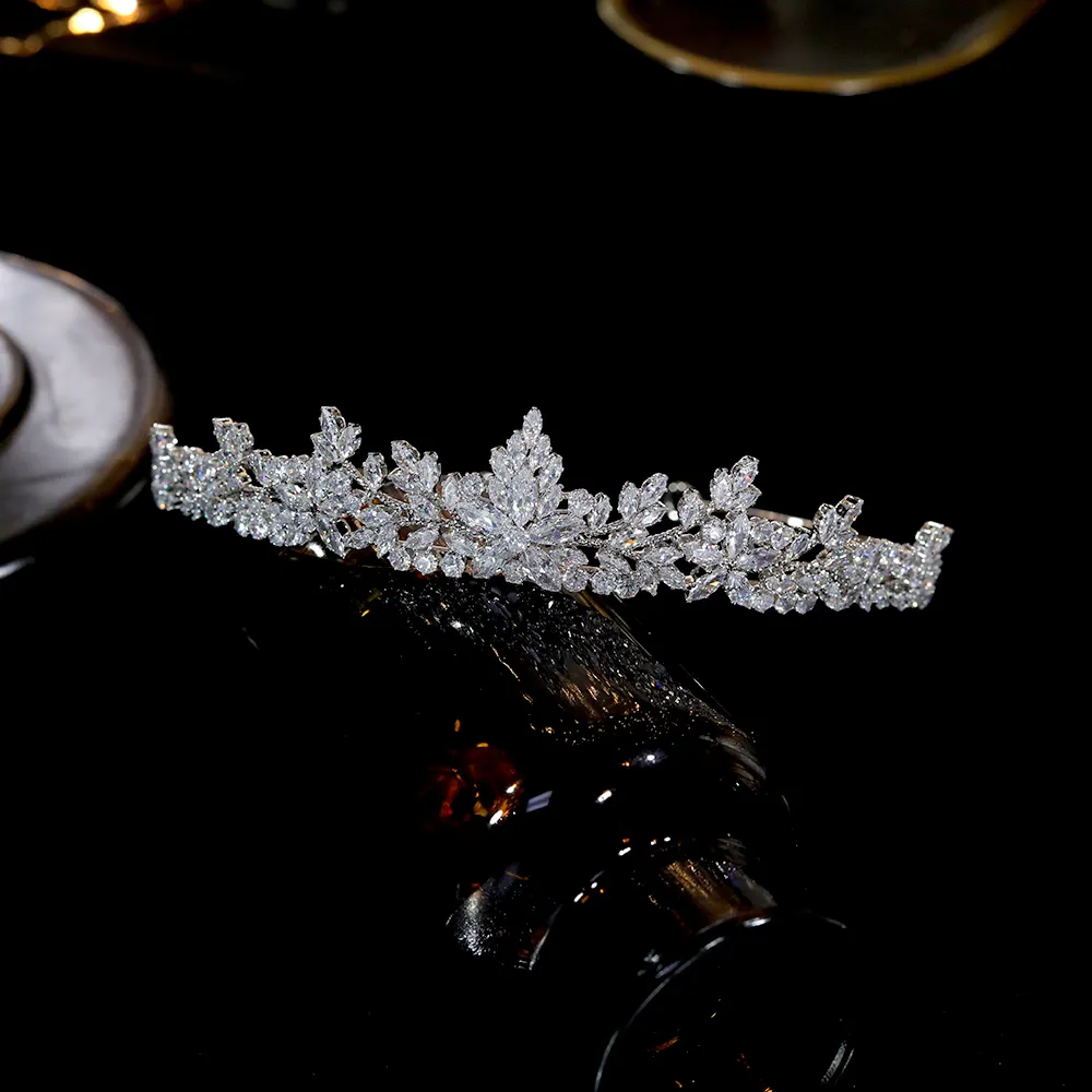 ASNORA Fashion Tiara Corone Bambini Ragazza Spettacolo Sposa Ballo Sposa Damigella Regalo Festa di Nozze Gioielli Accessori per Capelli_voghion.com