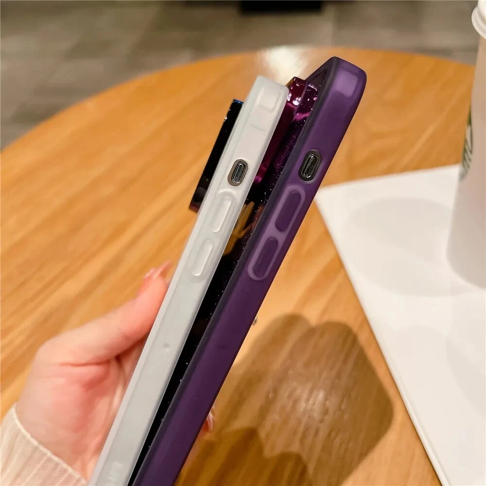 Glitter Gradient Silicone Case For Xiaomi Redmi 13 PRO Note 12 pro 4G note12 11S 10pro A1 Lens Protetcor Soft Cover_voghion.com
