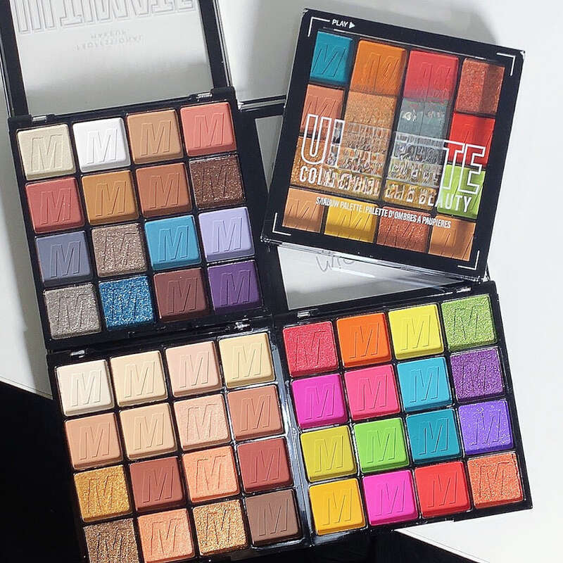 eyeshadow Palette Glitter Matte Large Foundation Lasting Color Stage Makeup_voghion.com