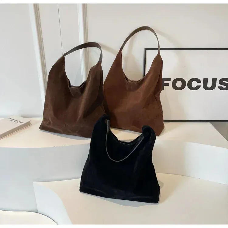 Hochwertige, weiche Taschen, hautfreundlich, Veet 2024, Magnetschnalle, große Kapazität, modische Damen-Umhängetasche 240829_voghion.com