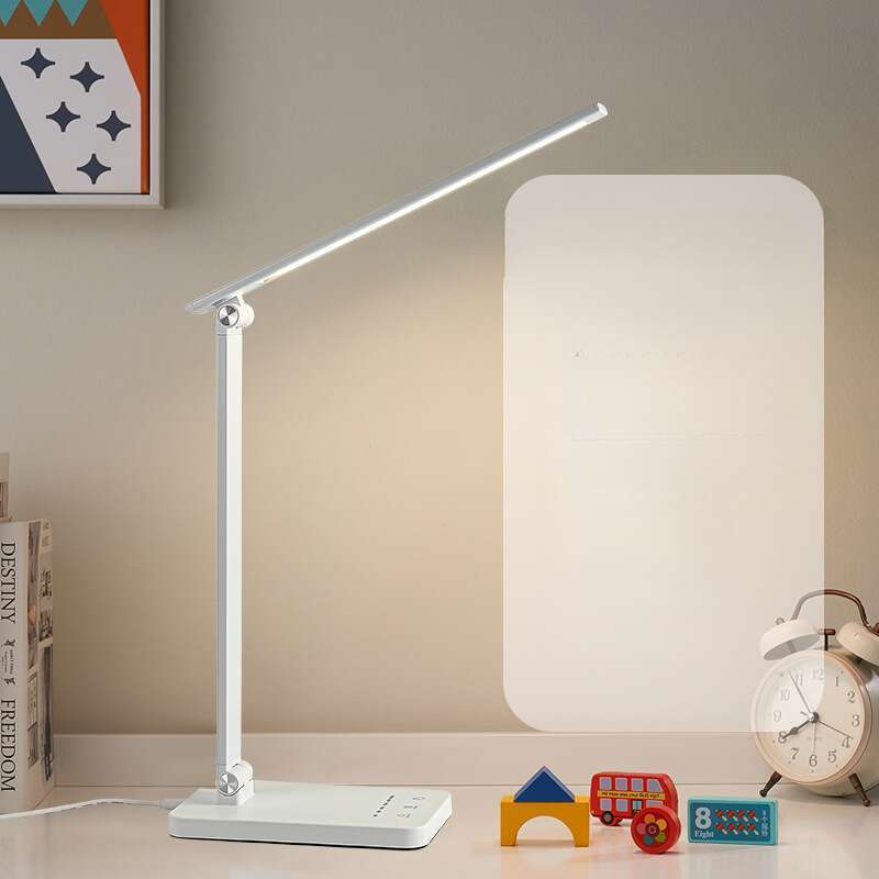 Lampă de birou minimalistă modernă cu protecție pentru ochi, lampă de citit cu LED-uri pentru dormitor, cadou pentru studenți_voghion.com
