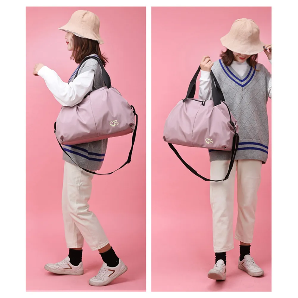 Fashio Gym Fiess Traiig Shoulder Large Capacity Bag Shoppig Yoga Travel Duffle Bags Portable Crossbody Hadbags_voghion.com