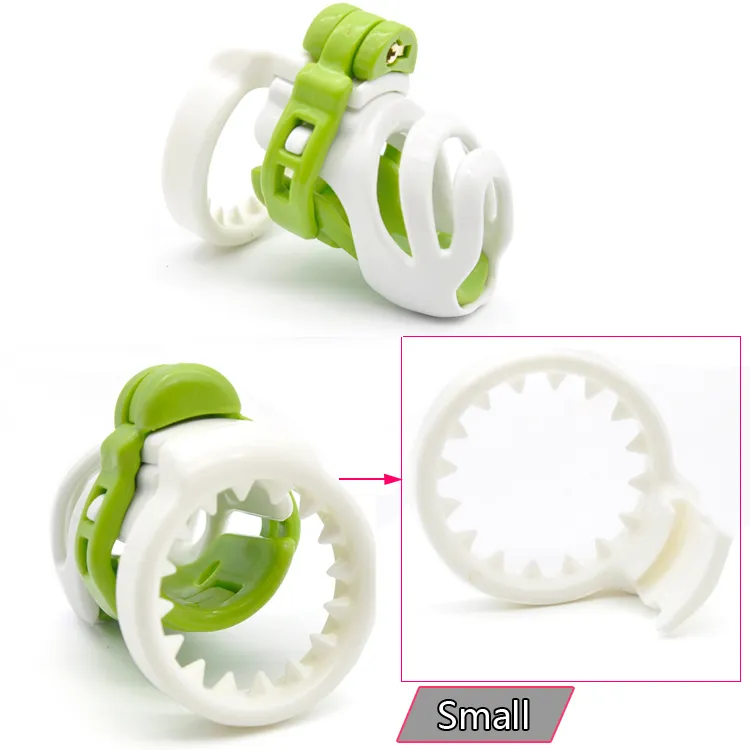 Nuovo dispositivo di castità maschile piccolo in resina biosourced A357-3 Y19070602 195_voghion.com