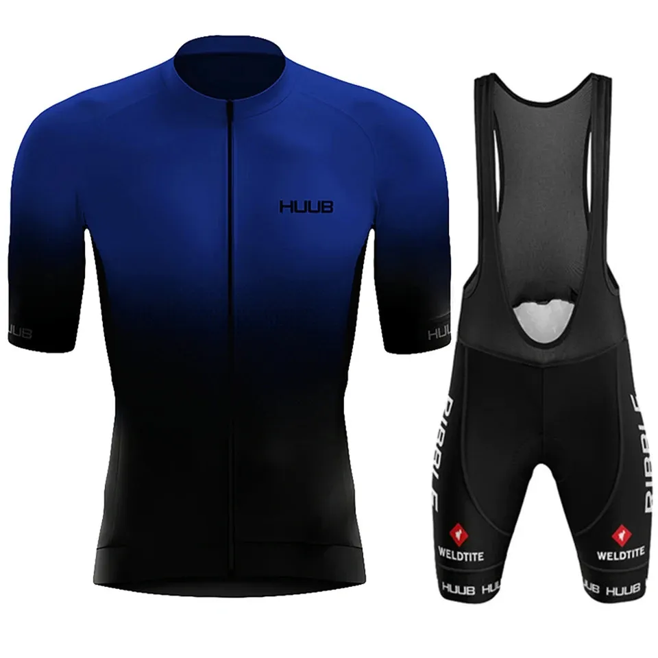 HUUB Ropa de verano para hombre, pantalones cortos de ciclismo, maillot de ciclismo de montaña, uniforme completo para hombre, chaqueta de carretera, pantalones, traje deportivo de bicicleta de gel_voghion.com