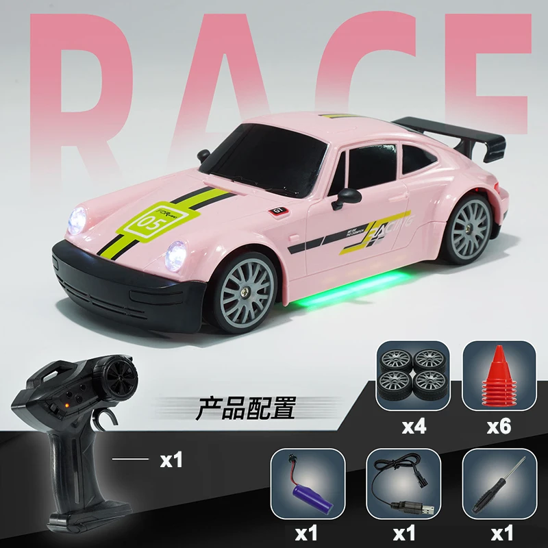 Remote Control Drift Car 4wd Race Car With Led Lights For Kids_voghion.com