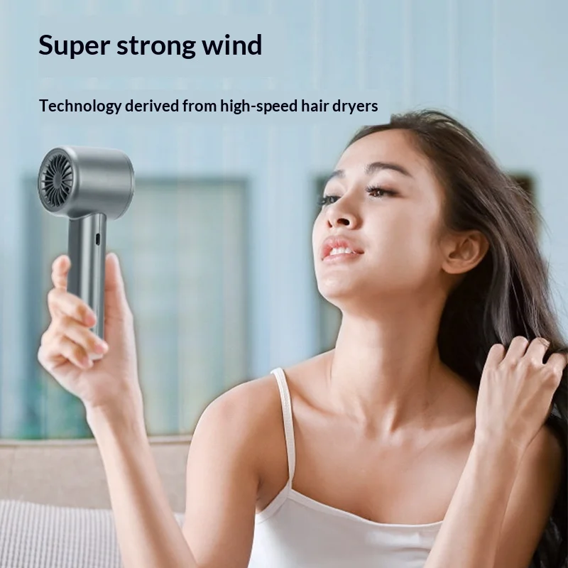Tragbarer, wiederaufladbarer USB-Handventilator zur persönlichen Kühlung_voghion.com