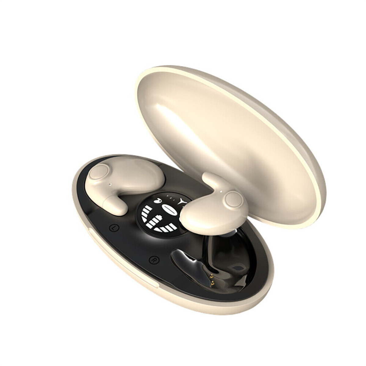 Invisible Sleep Wireless Earbuds Bluetooth Headset TWS Waterproof Earphones_voghion.com